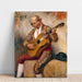 Reproductie van het schilderij De Spaanse gitarist - Pierre-Auguste Renoir