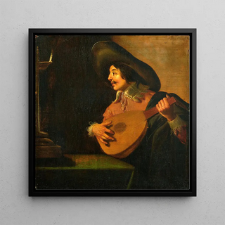 Le joueur de luth - Jan Van Bijlert
