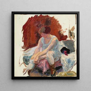 Le lever des bas - Pierre Bonnard