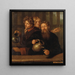 The master of the sources at Medevi brunn and his two nephews - David Klöcker Ehrenstrahl — framed artwork on a wall