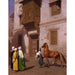 Reproductie van het schilderij De paardenmarkt - Jean-Léon Gérôme