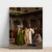 Reproductie van het schilderij De slavenmarkt - Jean-Léon Gérôme