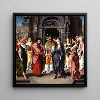 Le mariage de la Vierge - Jan van Doornick