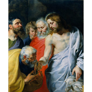 Le message du Christ à Pierre - Peter Paul Rubens | Reproduction Tableau Décoration murale affiche copie