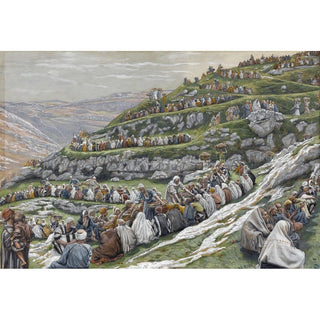 Le miracle des pains et des poissons - James Tissot | Reproduction Tableau Décoration murale affiche copie