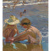 Reproduction of the painting The injured foot - Joaquín Sorolla