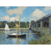 Reproductie van het schilderij Het bruggetje bij Argenteuil - Claude Monet