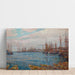 Reproductie van het schilderij De haven met duizend masten - Childe Hassam