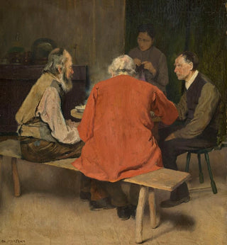Le repas - Charles Mertens