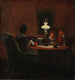 The style in the light of the oil lamp - Viggo Johansen — artwork view