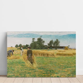 Le temps des récoltes, Ladby - Laurits Andersen Ring | Reproduction Tableau Décoration murale affiche copie