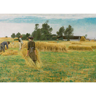 Le temps des récoltes, Ladby - Laurits Andersen Ring | Reproduction Tableau Décoration murale affiche copie