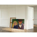 Reproductie van het schilderij van het oude visser en zijn dochter - Edvard Munch