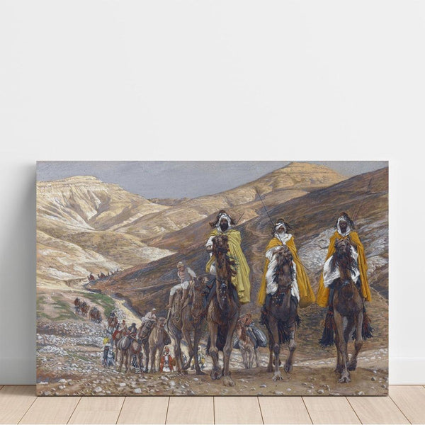 Le voyage des Rois Mages - James Tissot | Reproduction Tableau Décoration murale affiche copie