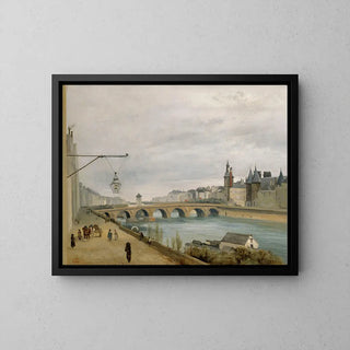 Die Pont au Change, gesehen vom Quai de Gesvres - Jean-Baptiste-Camille Corot