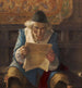 Lezing van de brief - William John Wainwright — weergave van het kunstwerk