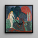 Leda en de zwaan - Rudolph Thygesen — ingelijst kunstwerk aan de muur