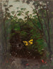 Vlinder in een spinnenweb - Lemuel Maynard Wiles — weergave van het kunstwerk