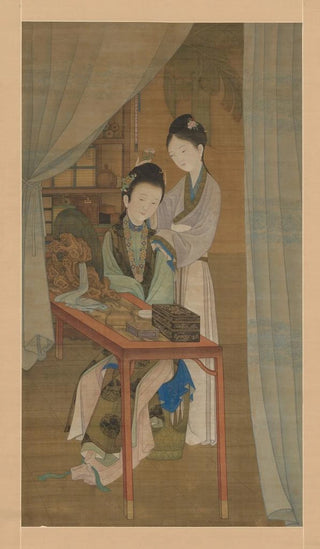 Leng Mei - Woman at her dressing table.webp