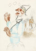 Clown et cavalier à cheval - Leo Gestel — weergave van het kunstwerk