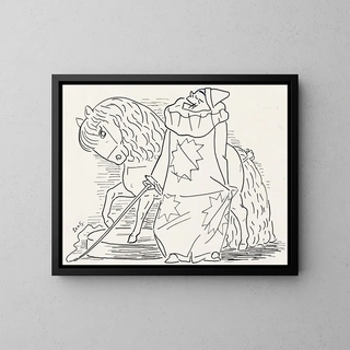 Leo Gestel - Clown met paarden act.webp