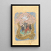 Félicitations pour la naissance de Juliana Bellaar Spruyt - Leo Gestel — ingelijst kunstwerk aan de muur