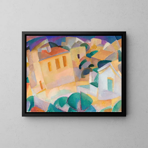 Terreno à Majorque - Leo Gestel — ingelijst kunstwerk aan de muur