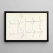van Conceptions pour un filigrane de billet de banque, ornament en vlinder - Leo Gestel — ingelijst kunstwerk aan de muur