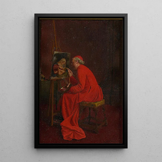 Leo Herrmann - Painting A Madonna.webp