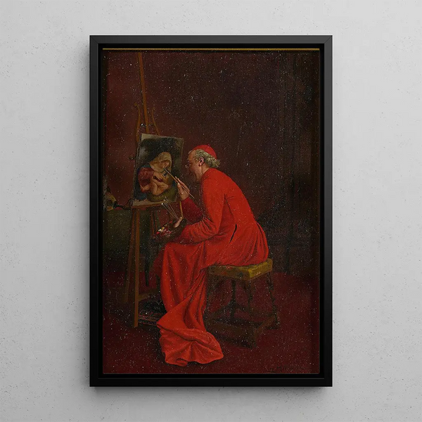 Leo Herrmann - Painting A Madonna.webp
