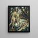 Les Baigneurs Hartmannsberg - Leo Putz — ingelijst kunstwerk aan de muur
