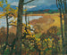 Herfst op de Chiemsee - Leo Putz — weergave van het kunstwerk