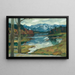 Kampenwand Chiemsee - Leo Putz — ingelijst kunstwerk aan de muur