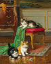 Les petits chéris - Leon Charles Huber — weergave van het kunstwerk