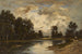 Pond at the edge of the forest - Léon Richet — artwork view