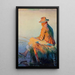 Fisherman - Leon Wyczółkowski — framed artwork on a wall