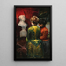 in a boudoir - Leon Wyczółkowski — framed artwork on a wall