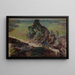 Druide Pétrifié - Leon Wyczółkowski — framed artwork on a wall