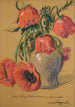 Poppies in a Vase - Leon Wyczółkowski — artwork view
