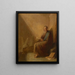 Saint Paul Imprisoned at Philippi - Leonaert Bramer — framed artwork on a wall