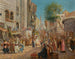 De vertrek van de mahmal uit Caïro - Leonardo de Mango — weergave van het kunstwerk