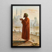 La Prière - Leonardo de Mango — ingelijst kunstwerk aan de muur