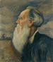 Portret van Leo Tolstoj - Leonid Pasternak — weergave van het kunstwerk