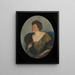 portret van mevrouw O. Fränkel - Leonid Pasternak — ingelijst kunstwerk aan de muur