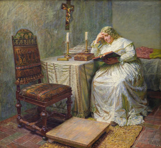 Léonora Christina à Blåtrn - Kristian Zahrtmann