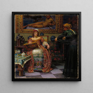 Leonora Kristina et Dina Vijnhofvers - Kristian Zahrtmann