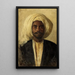Buste d'un Arabe - Leopold Carl Müller — ingelijst kunstwerk aan de muur