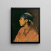 Egyptische zanger - Leopold Carl Müller — ingelijst kunstwerk aan de muur