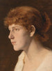 Tête de jeune fille - Leopold Carl Müller — weergave van het kunstwerk