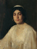 portret van een Egyptische vrouw - Leopold Carl Müller — weergave van het kunstwerk